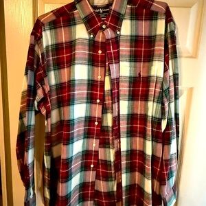 Ralph Lauren Men's Multicolor Plaid Button-Down Shirt